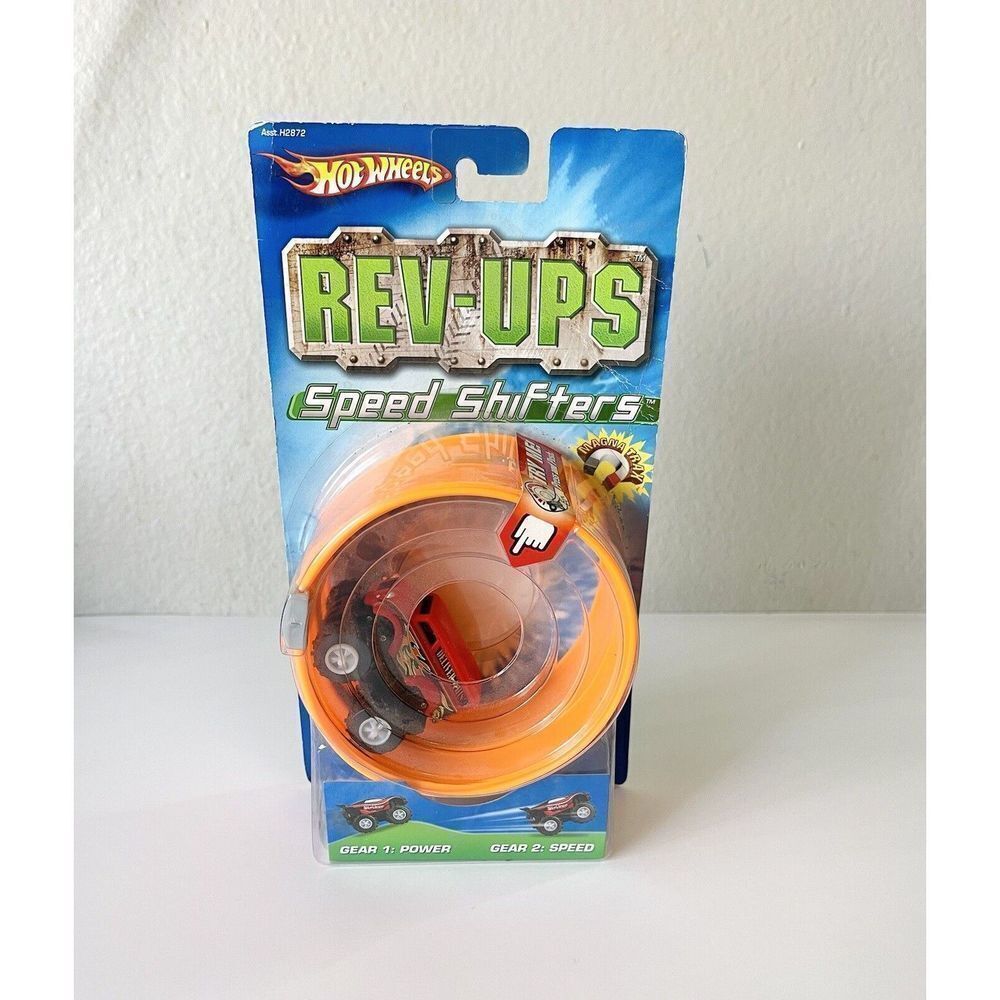 RARE HOT WHEELS REV-UPS SPEED SHIFTERS RED MAGNA TRUCK NEW‎